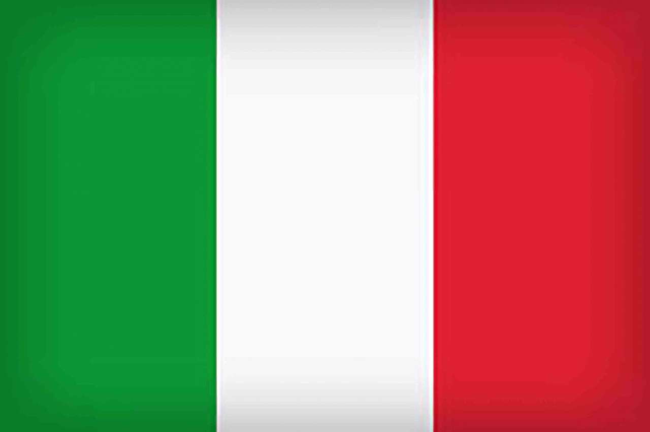 flaga włoska puzzle online