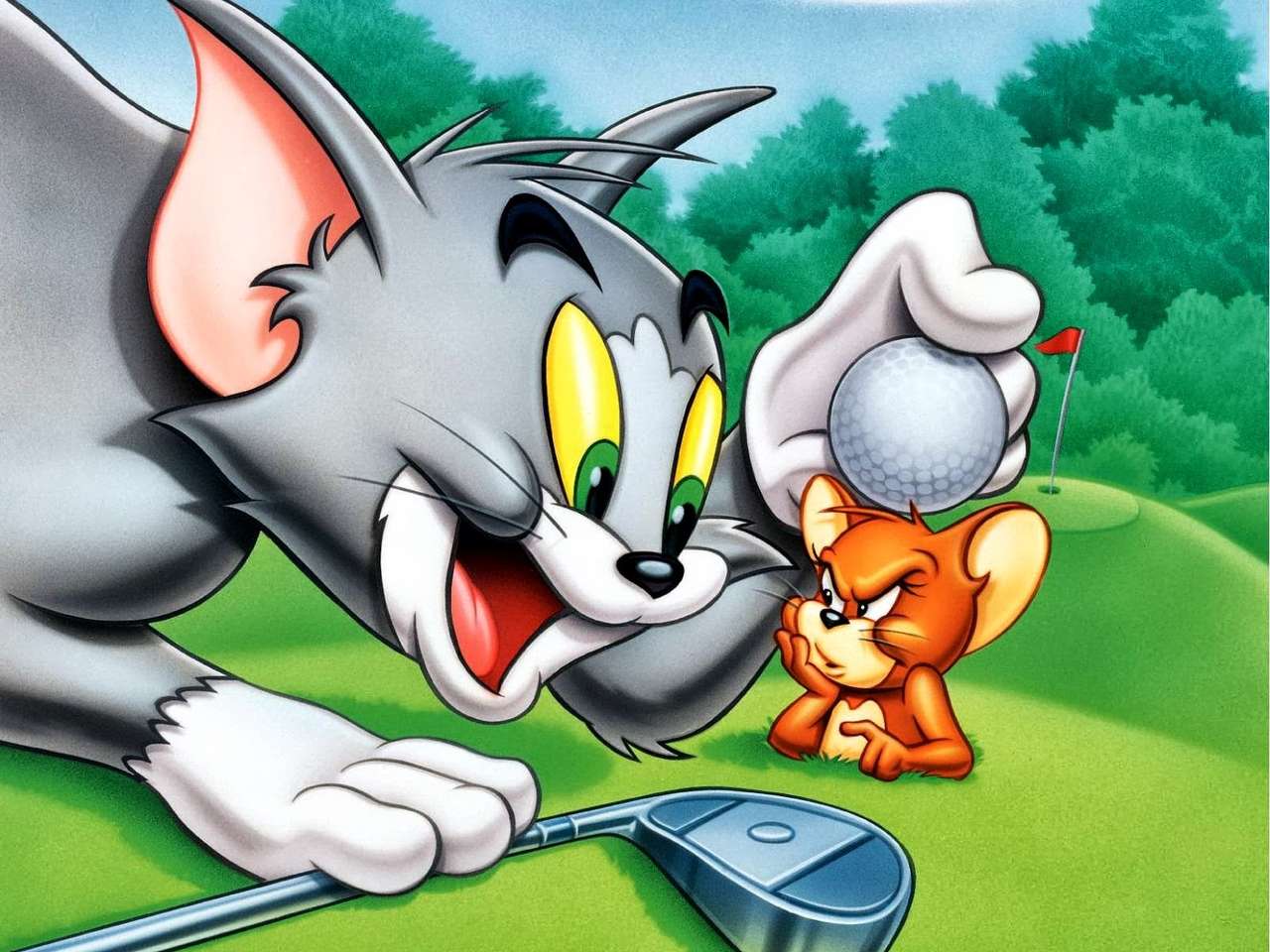 Tom i Jerry. puzzle online