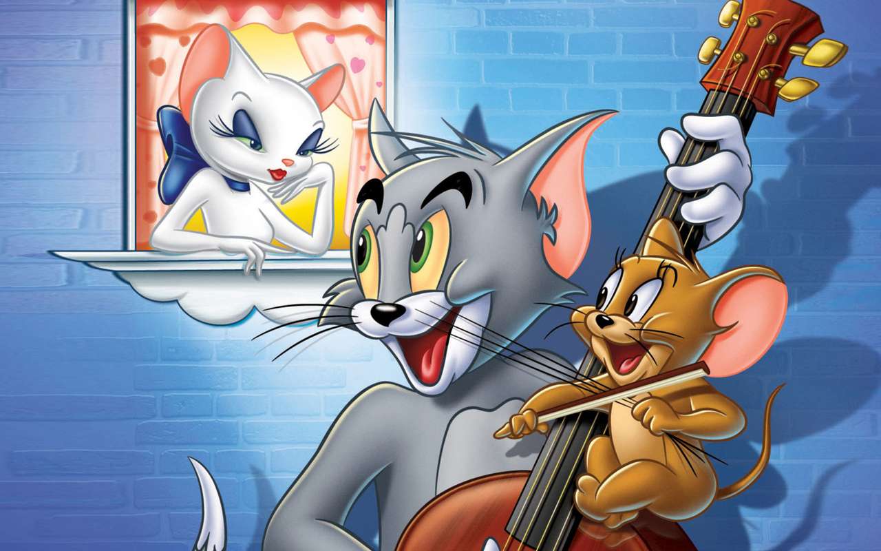 Tom i Jerry. puzzle
