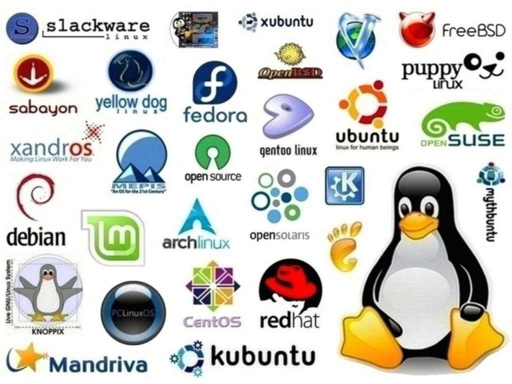 Wersje Linux. puzzle online