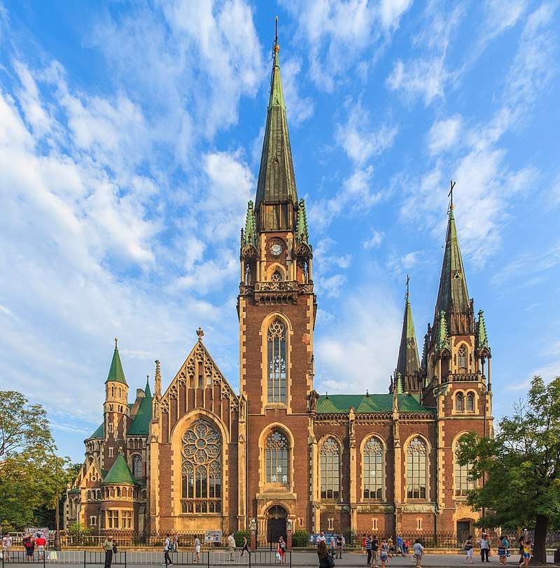 Kościół św. Elżbiety we Lwowie puzzle online