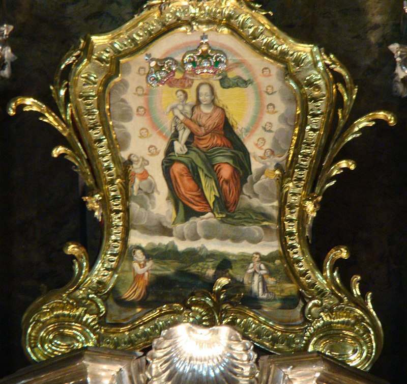 Kopia obrazu Matki Bożej Łaskawej w katedrze we Lw puzzle online