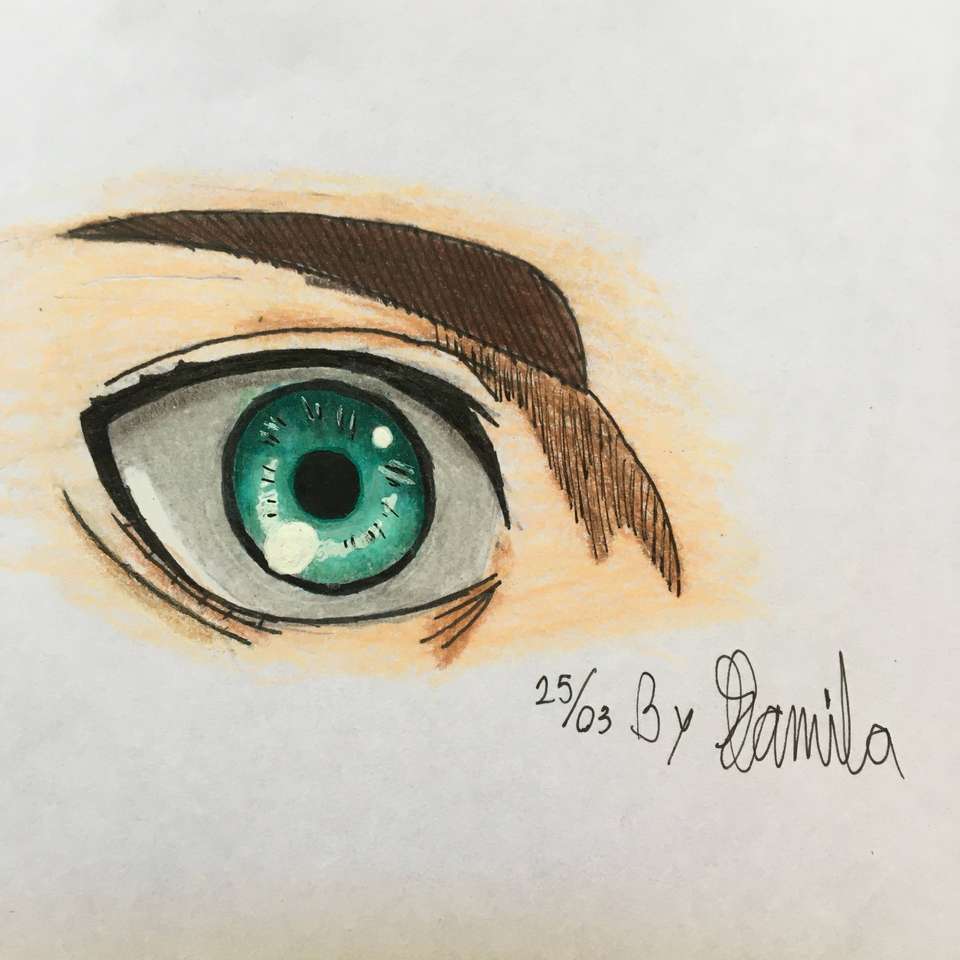 Eye of Eren. puzzle online