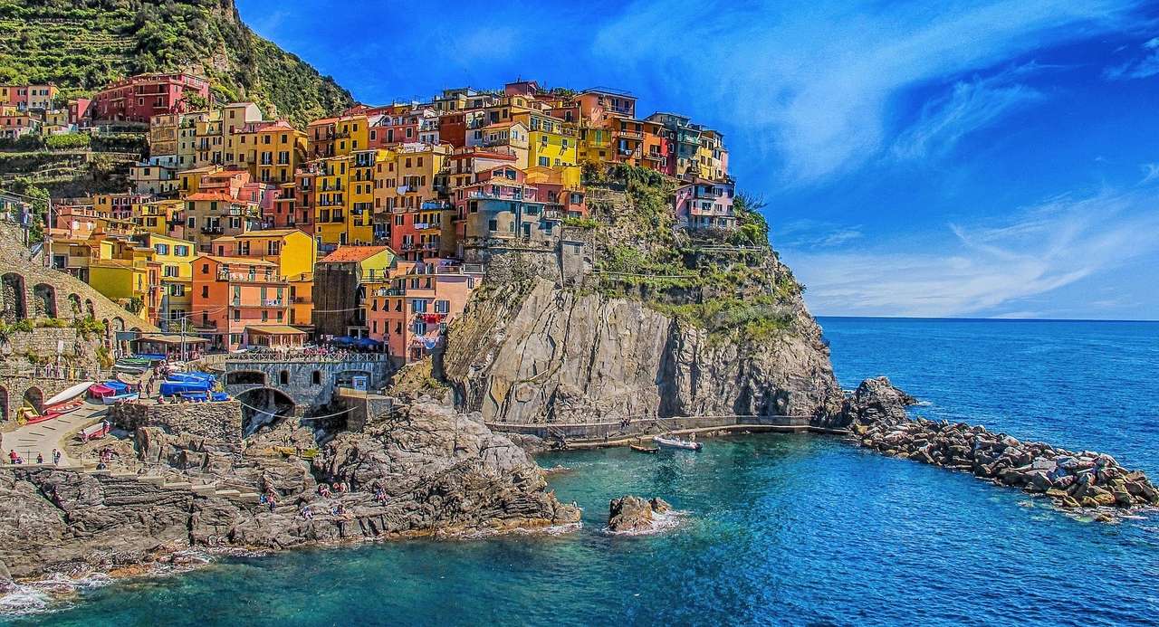 Włochy - panorama puzzle online