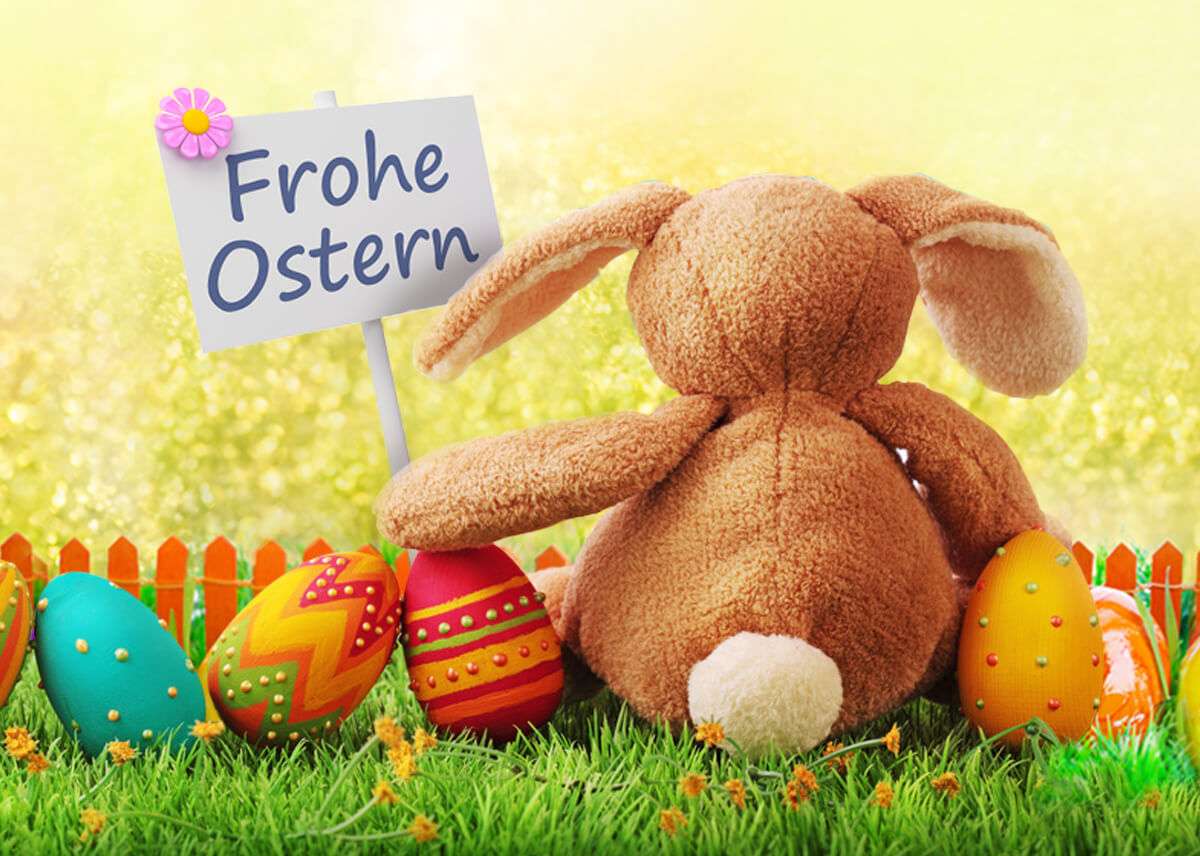 Frohe Ostern puzzle online