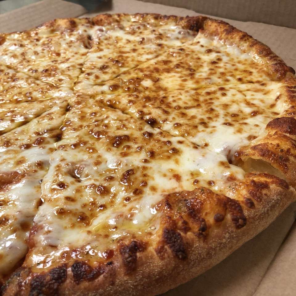 Pizza cu brânză puzzle