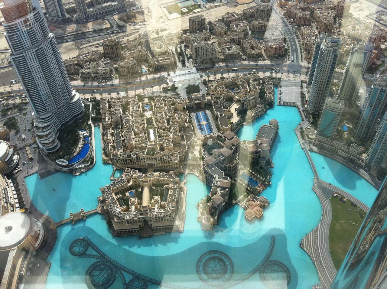 widok Dubaju puzzle online
