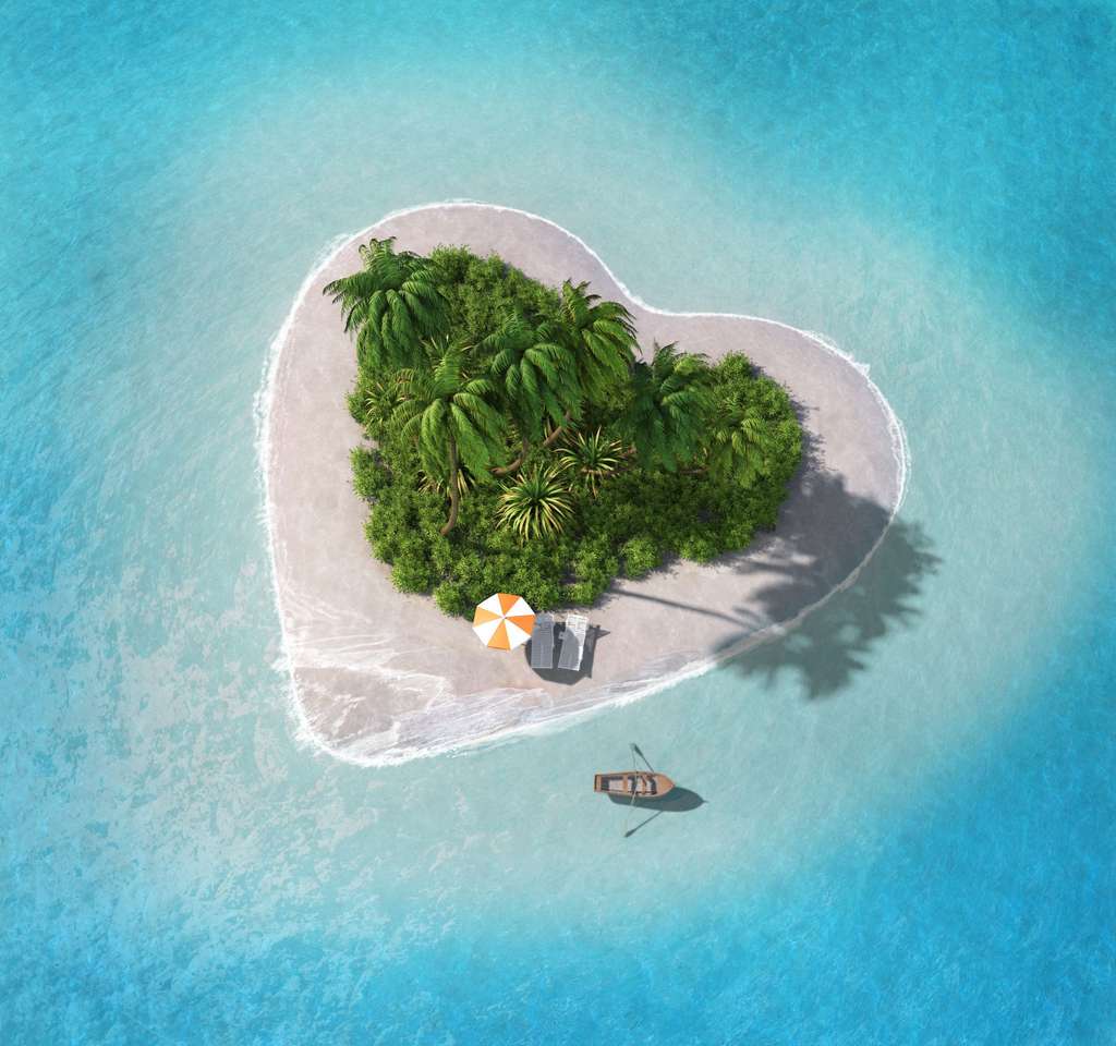 Wyspa miłości puzzle online