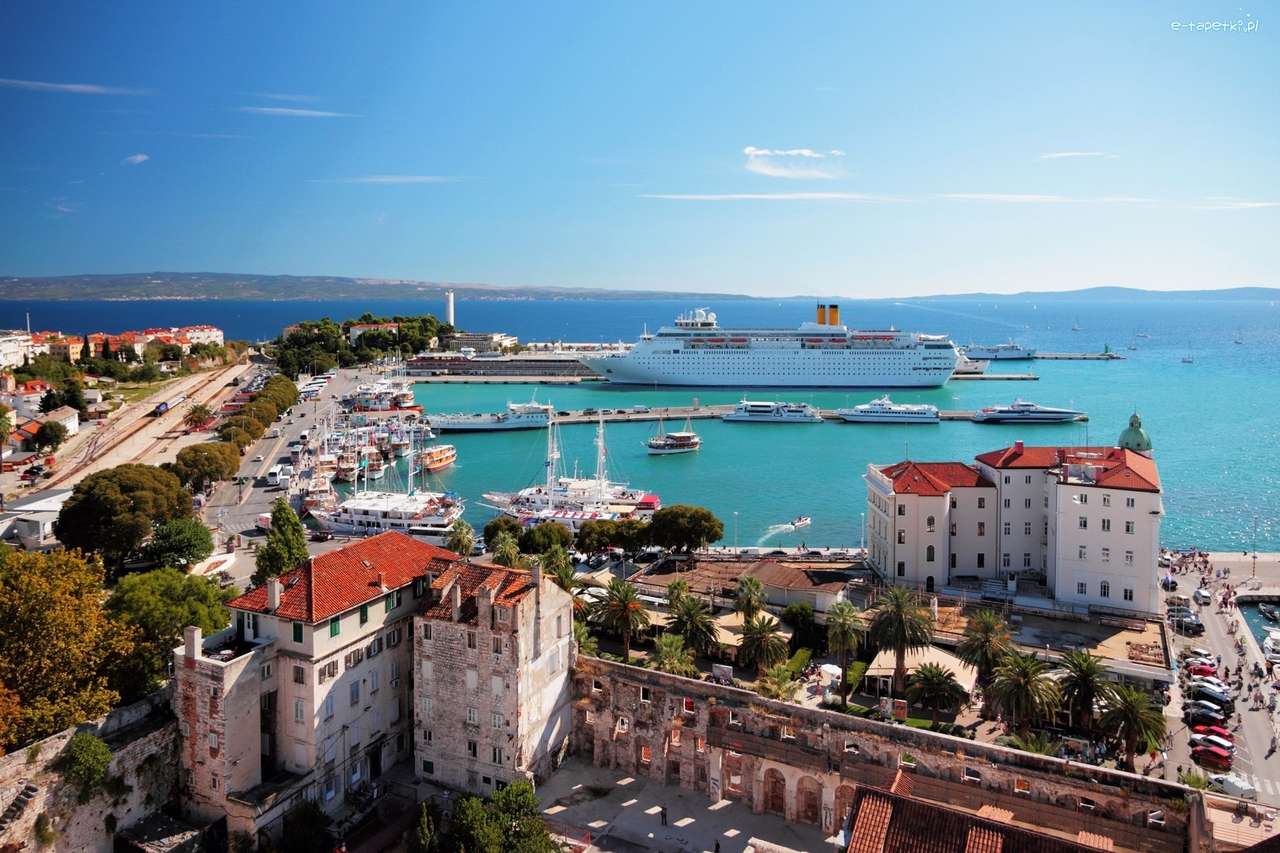 port w Chorwacji puzzle online