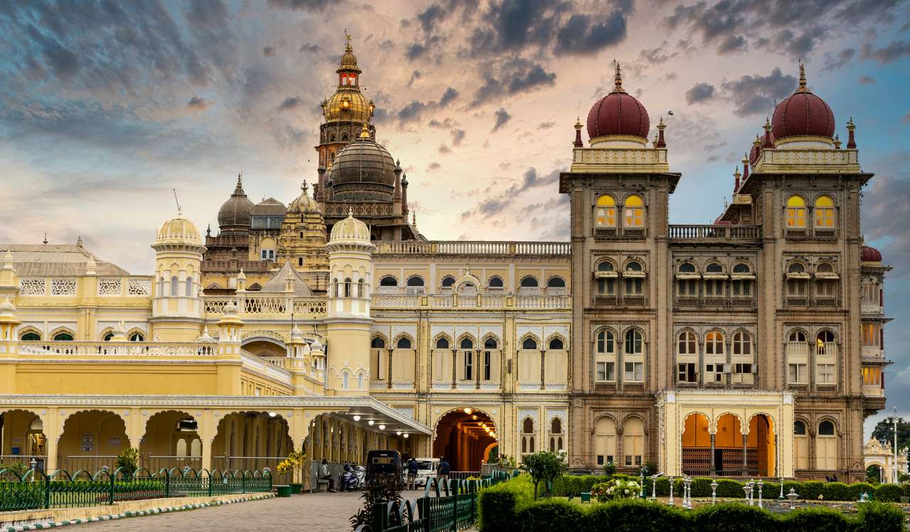 Mysore Palace - Indie puzzle online