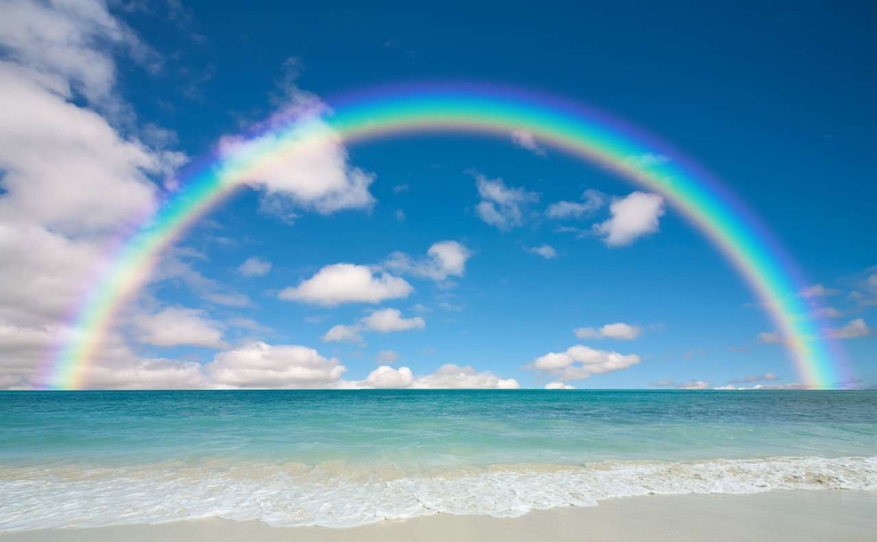 Rainbow az égen kirakós