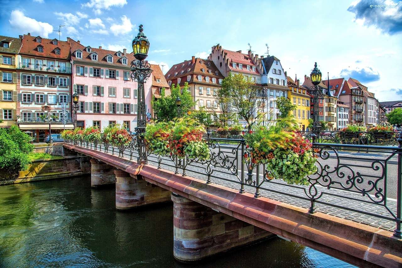 Case a ponte e caseficati a Strasburgo puzzle