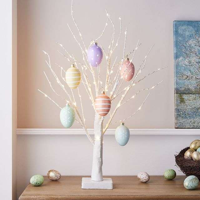 drzewko z jajkami puzzle online