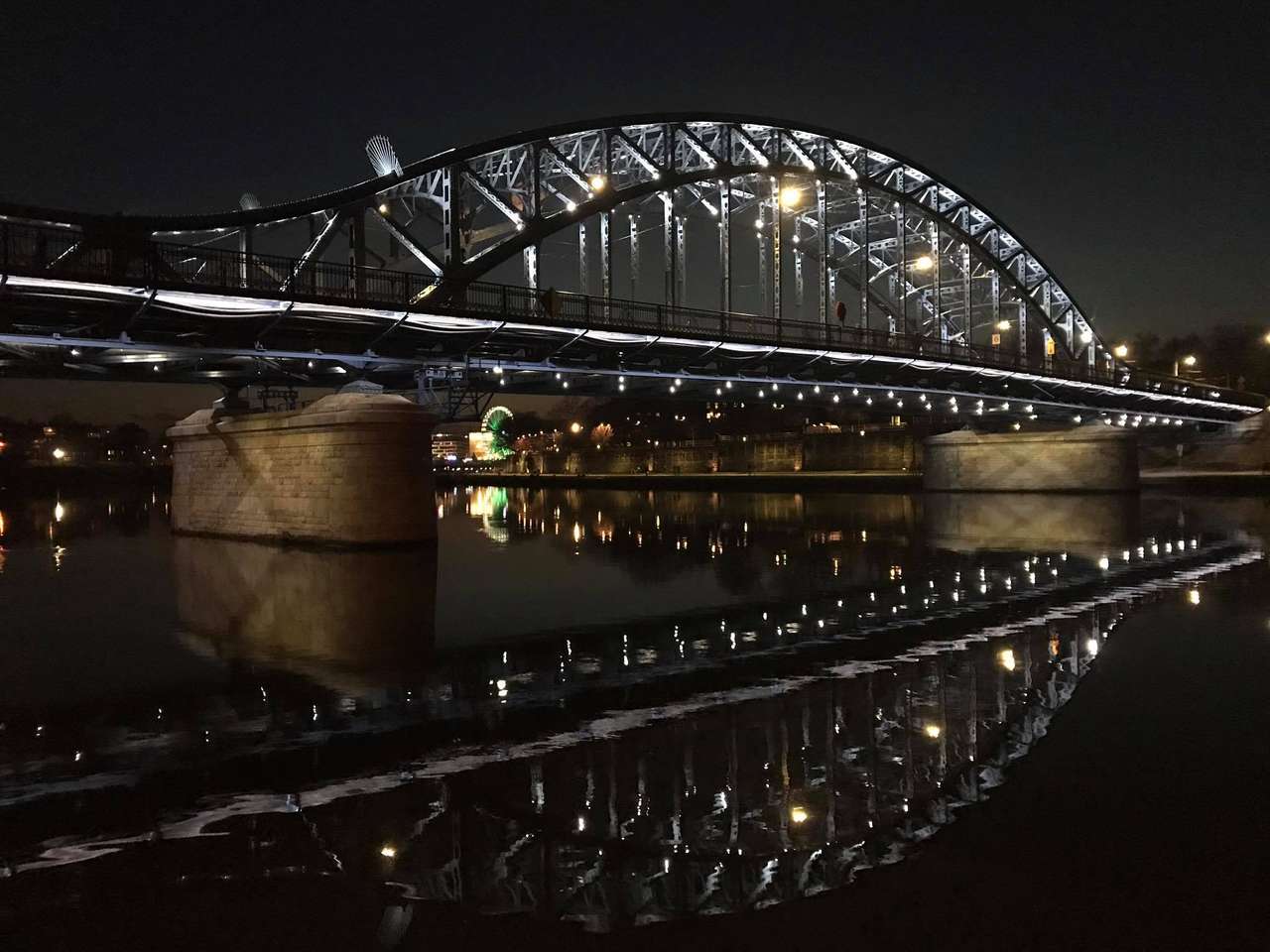 most Piłsudzkiego w Krakowie puzzle online