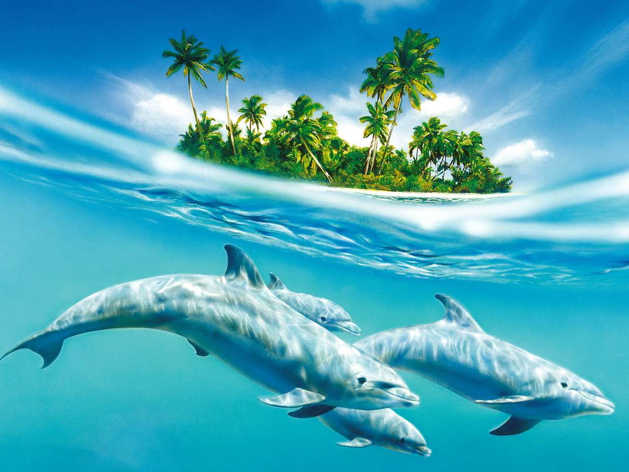 Delfin....... puzzle online