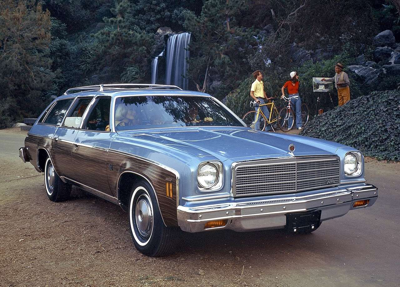 1974 Chevrolet Malibu Classic Wagon nieruchomości puzzle online