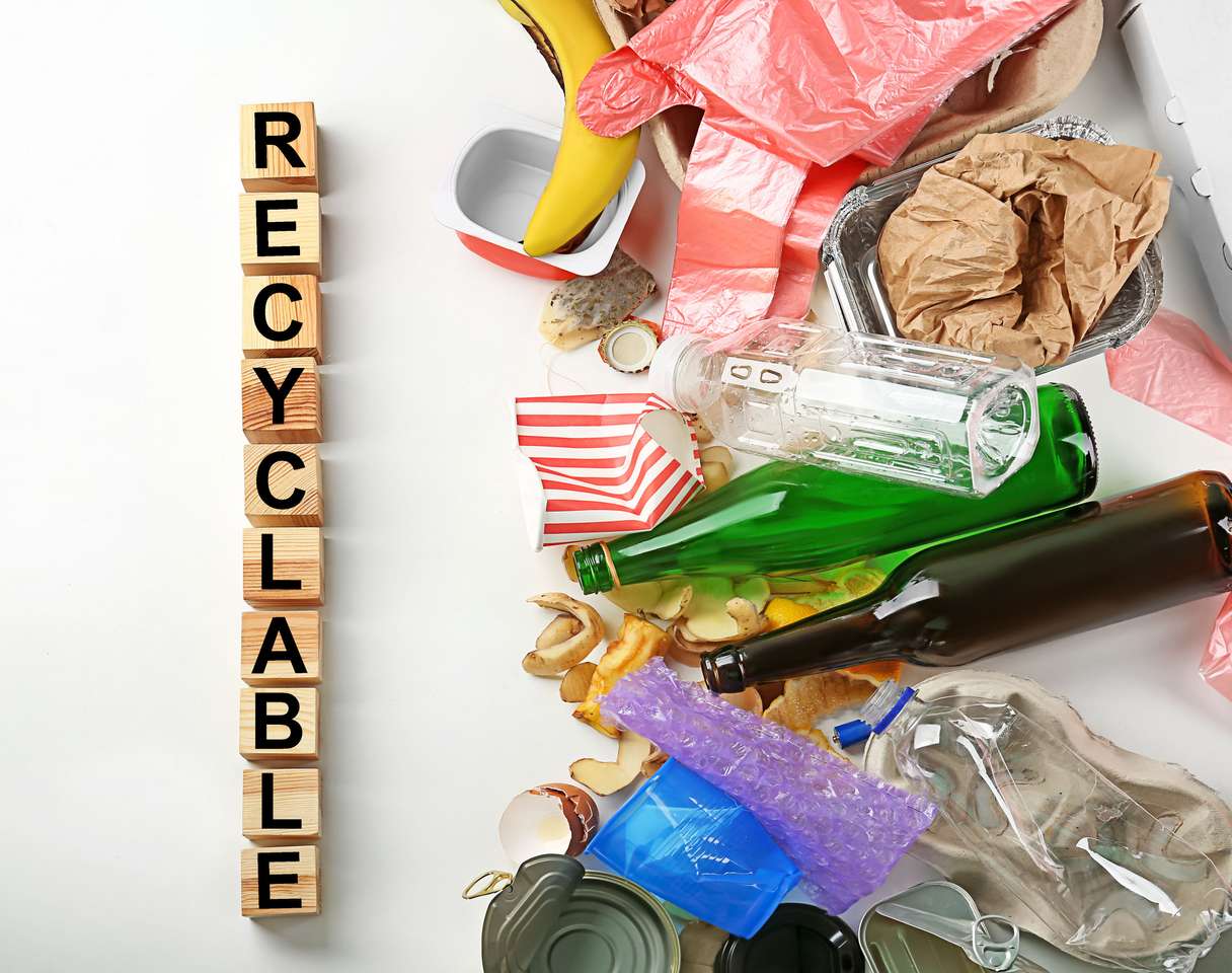 Recykling śmieci puzzle online