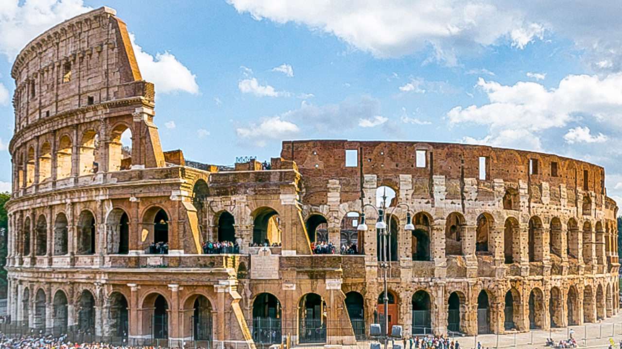 Rzymski coliseum. puzzle online