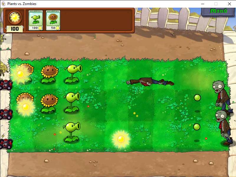 Rośliny przeciwko zombie. puzzle online