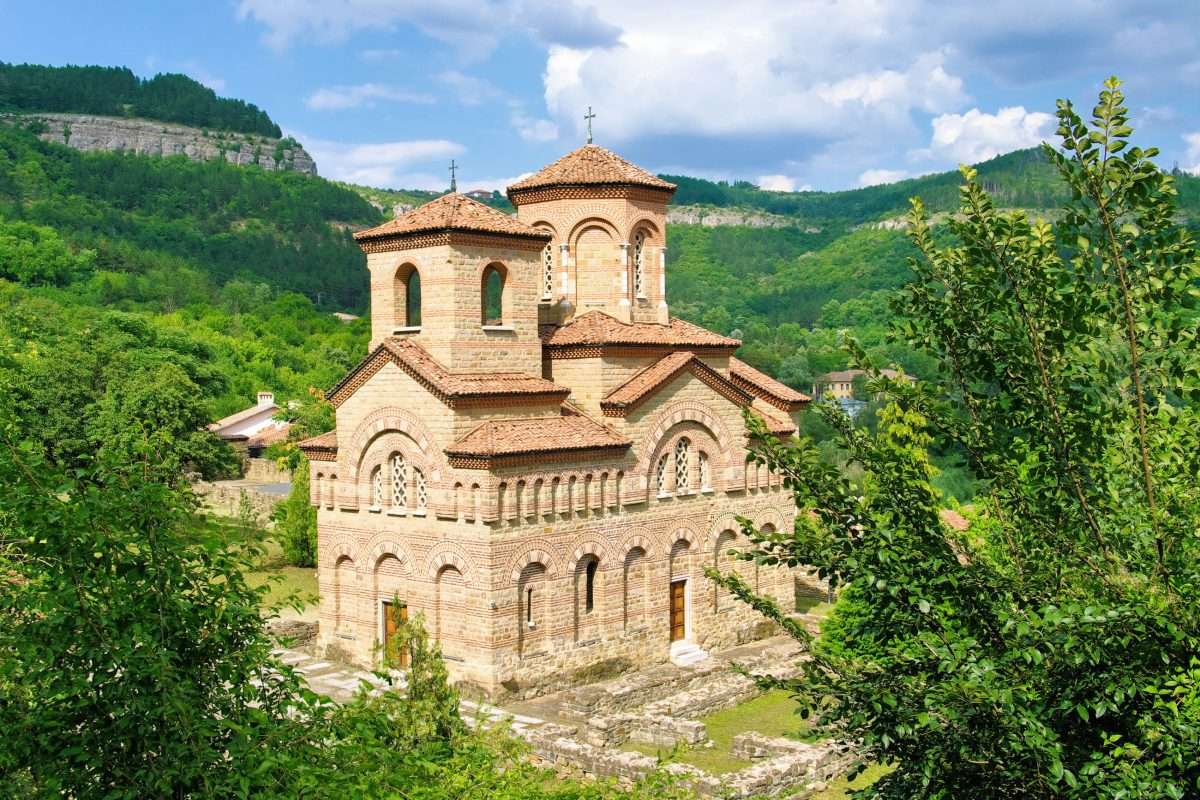 Veliko Tarnovo kyrka i Bulgarien pussel