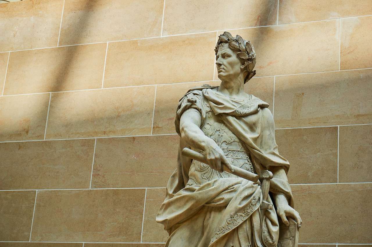 Pomnik Cezar w muzeum puzzle online