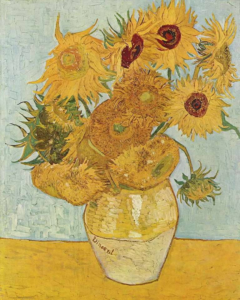 Vincent Van Gogh Słoneczniki puzzle online
