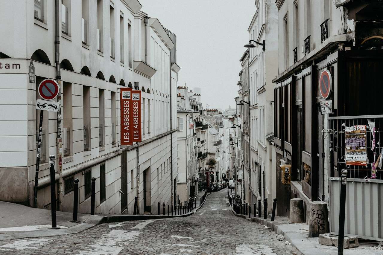 Rue des Abbbesses - Paryż puzzle online