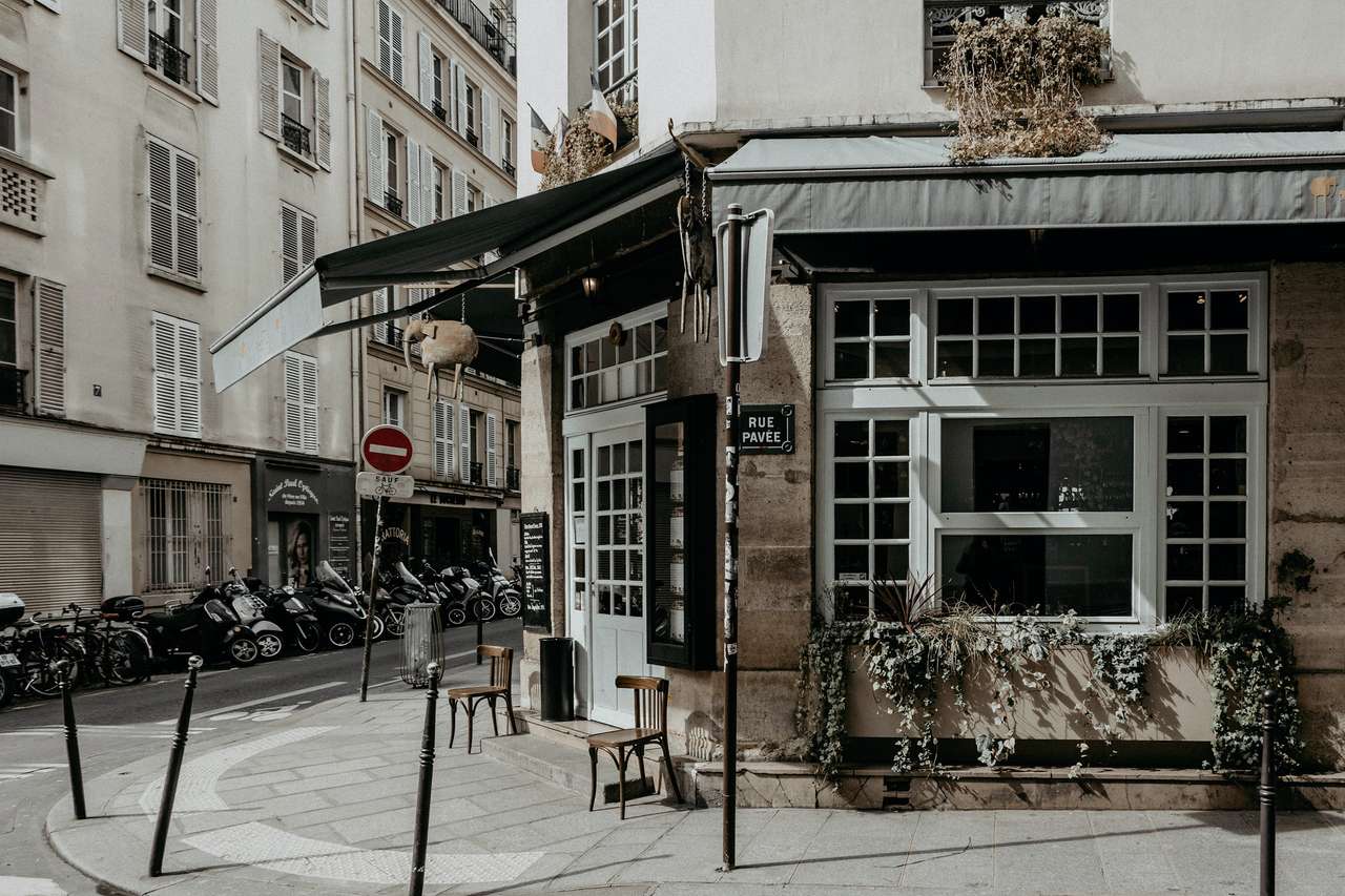 Rue Pavée - Paryż puzzle online