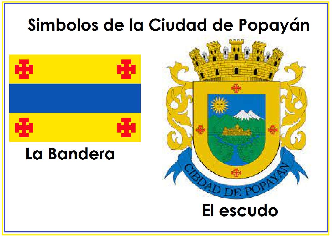 Symbole miasta Popayán puzzle online