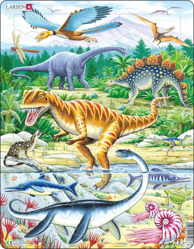 Dinozaurów. puzzle online