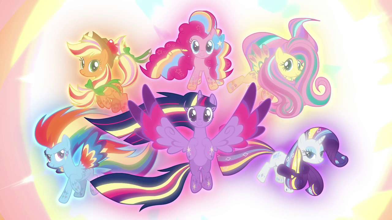 Rainbow-fied Grzywa 6 puzzle online
