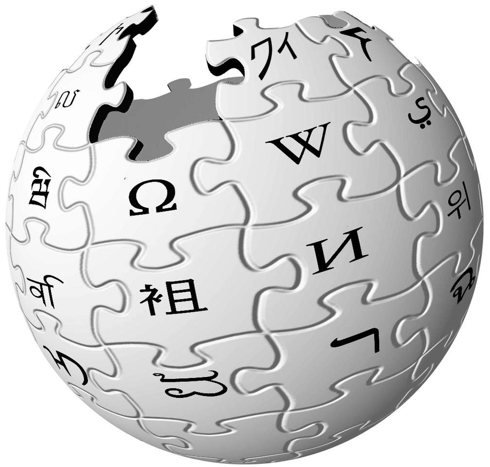 Wikipedia Logo puzzle online