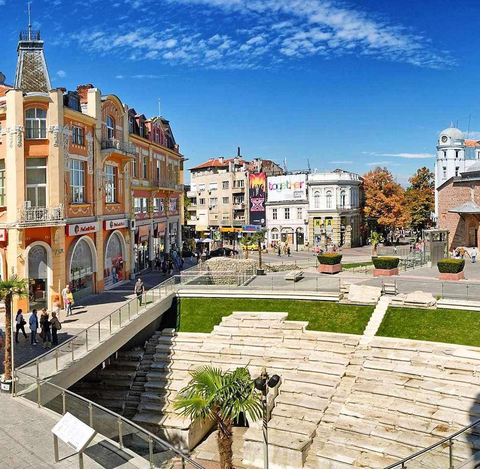 Miasto Płowdiw w Bułgarii puzzle online
