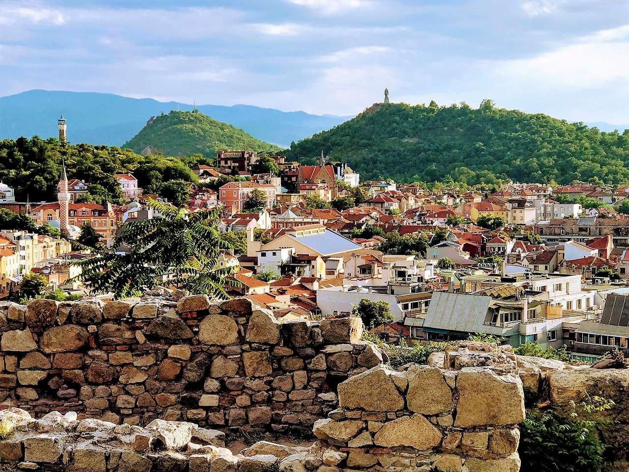 Orașul Plovdiv din Bulgaria puzzle