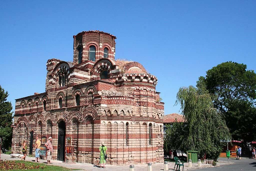 Burgas kostel v Bulharsku skládačka