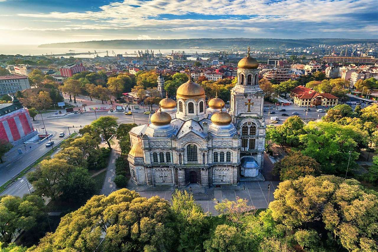 Miasto Warna w Bułgarii puzzle online