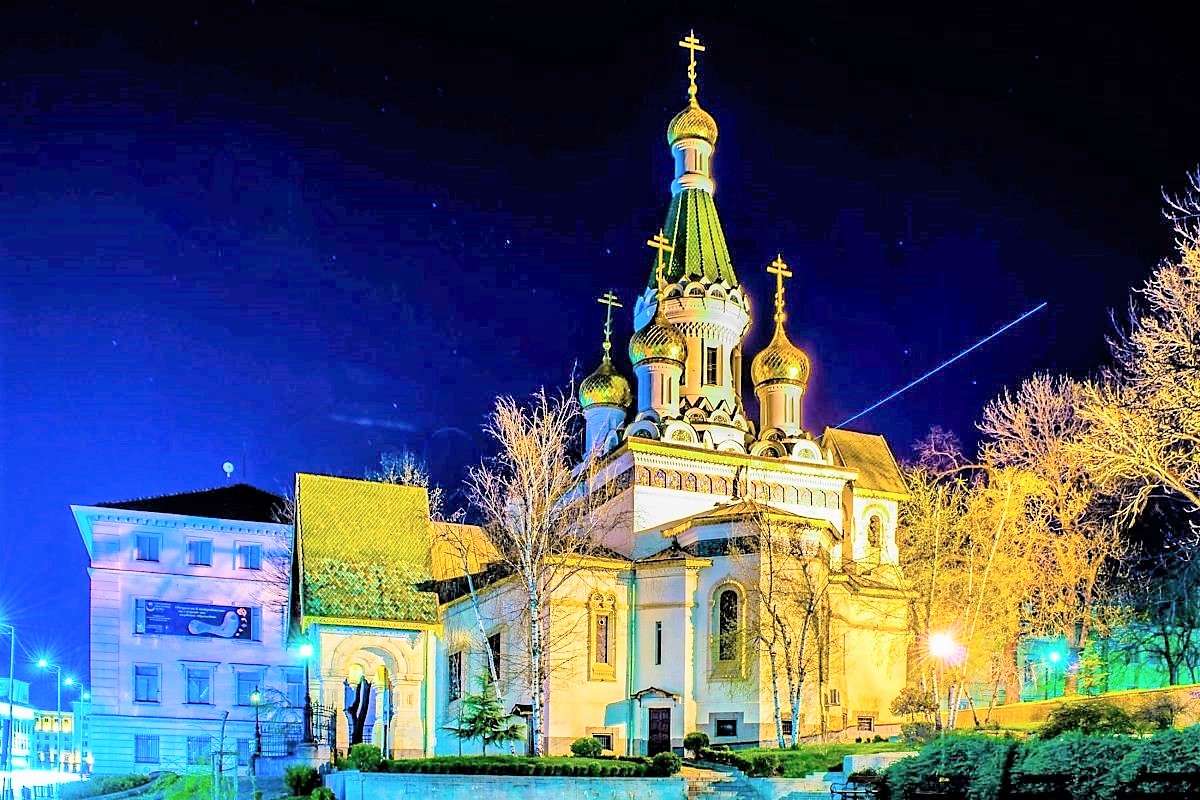 Sofia huvudstad i Bulgarien pussel