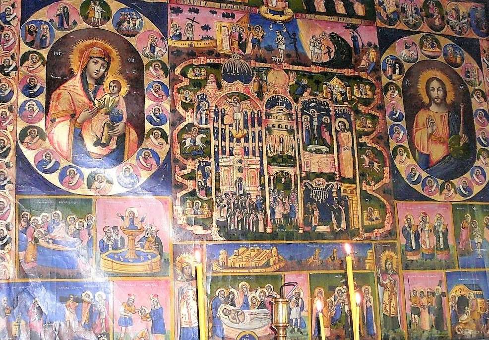 Kościół wewnątrz Bułgarii puzzle online