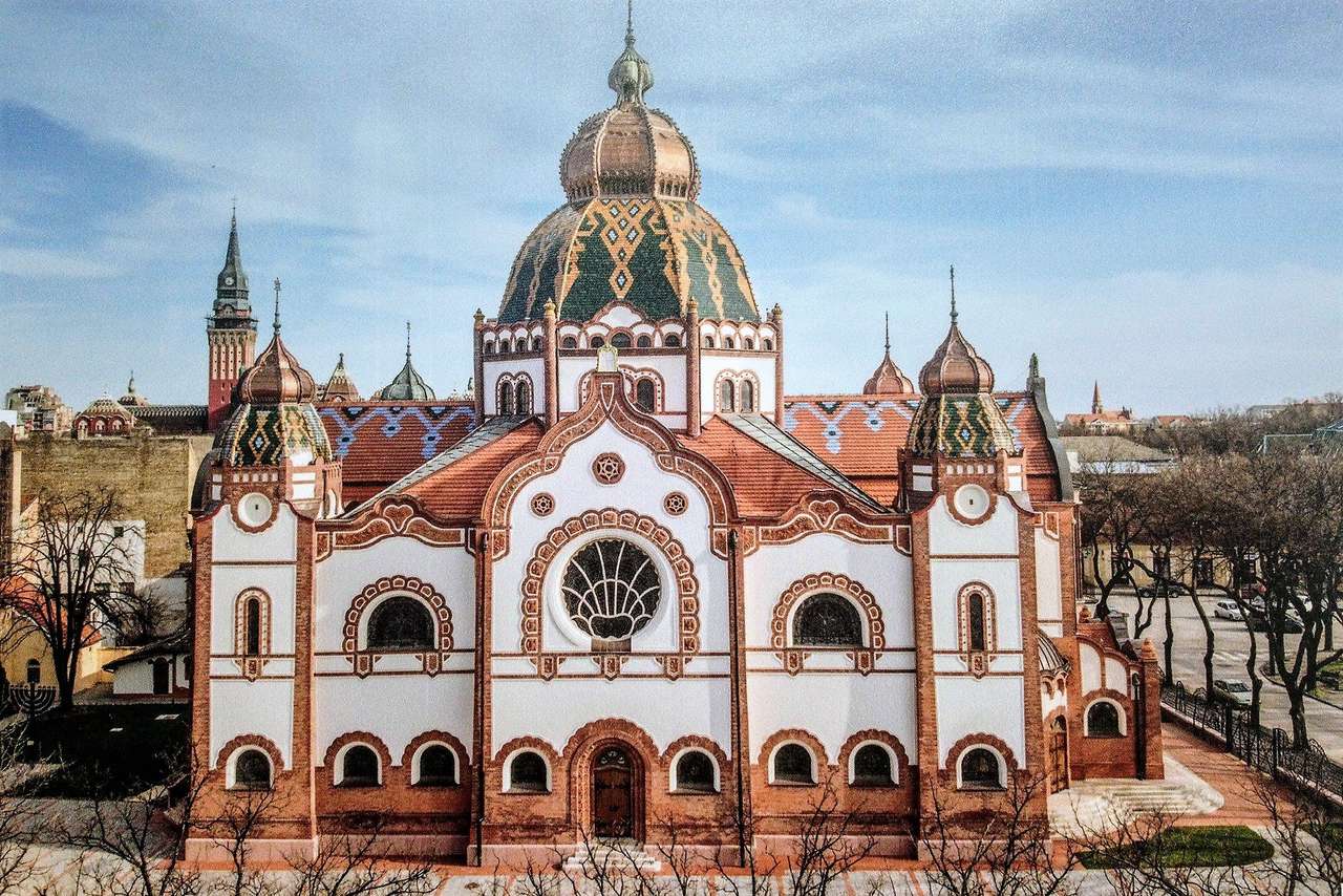 Synagoga Subotica w Serbii puzzle online