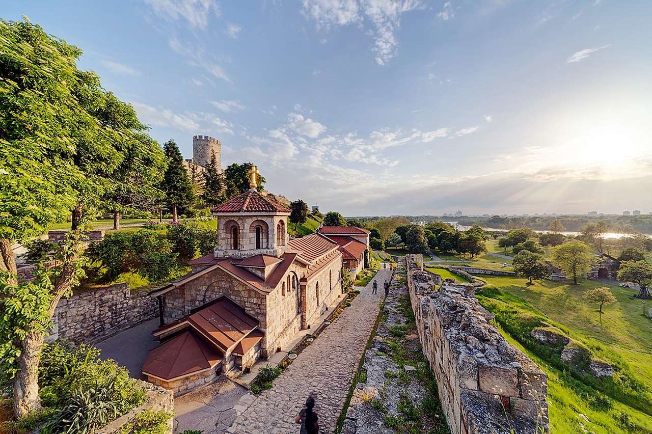 Zakład Klasztor Belgrad w Serbii puzzle online