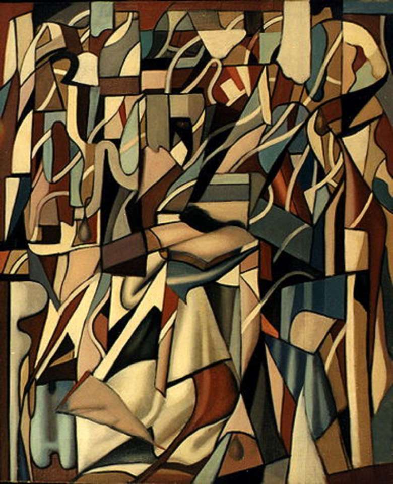 "La-Reader" z Tamara de Lempicka (1898-1980) puzzle online