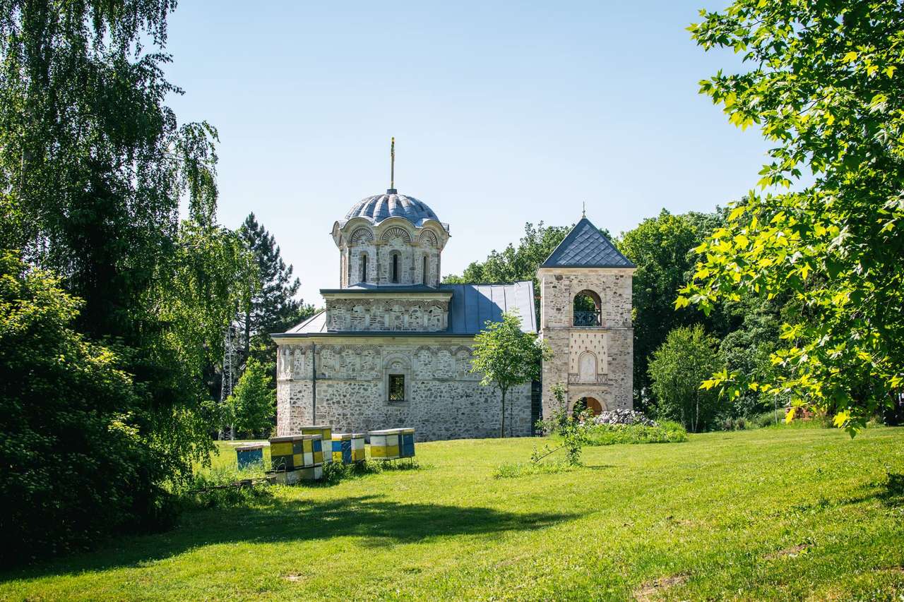 Klasztor Staro Hopovo w Serbii puzzle online