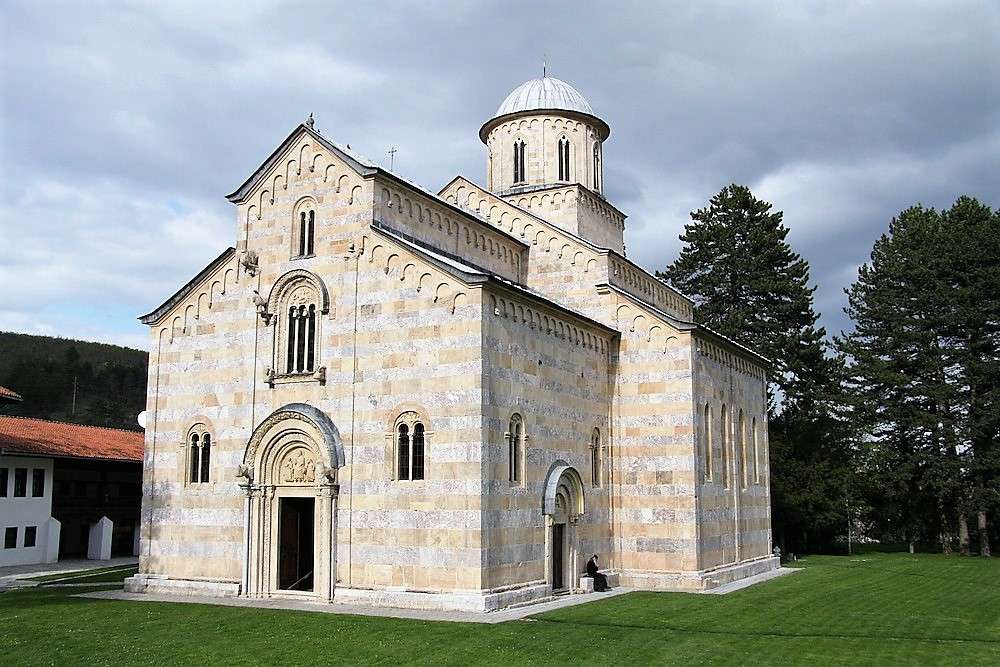 Zakład klasztorny w Serbii puzzle online