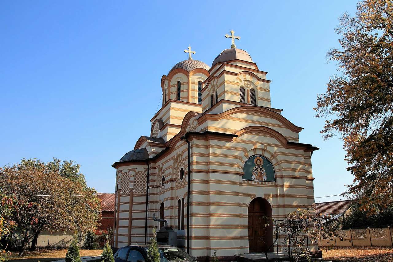 Klasztor Lepavina Sumadija w Serbii puzzle online