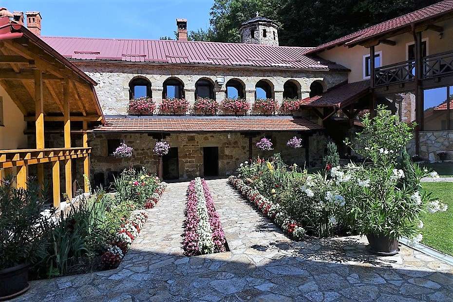 Klooster Guca in Servië legpuzzel