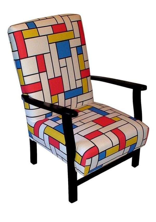 Krzesło Mondrian. puzzle online