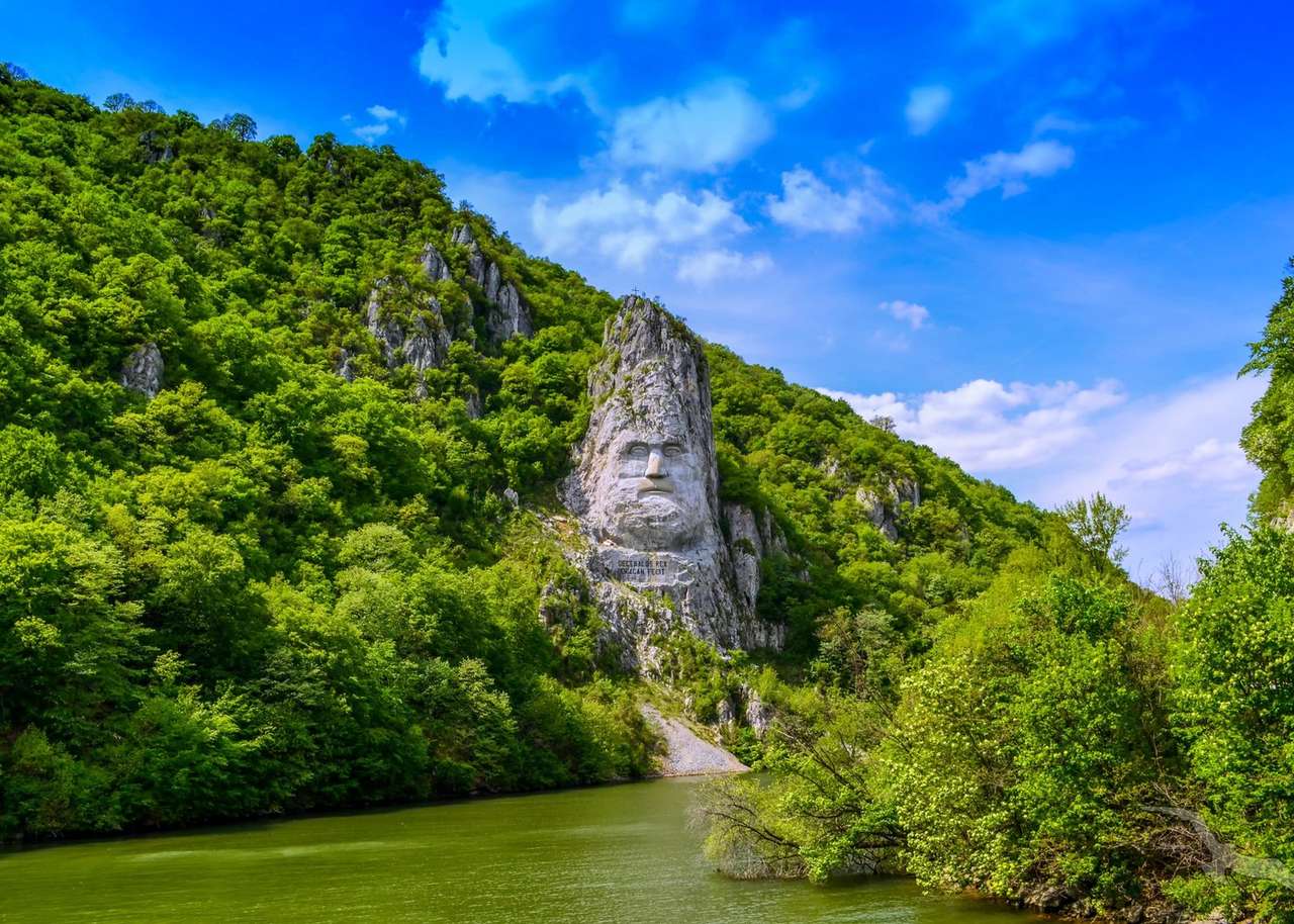 National Park Iron Gate w Serbii puzzle online