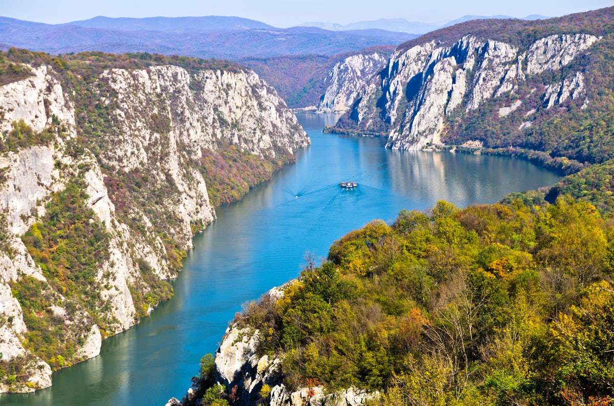 Djerdap National Park w Serbii puzzle online