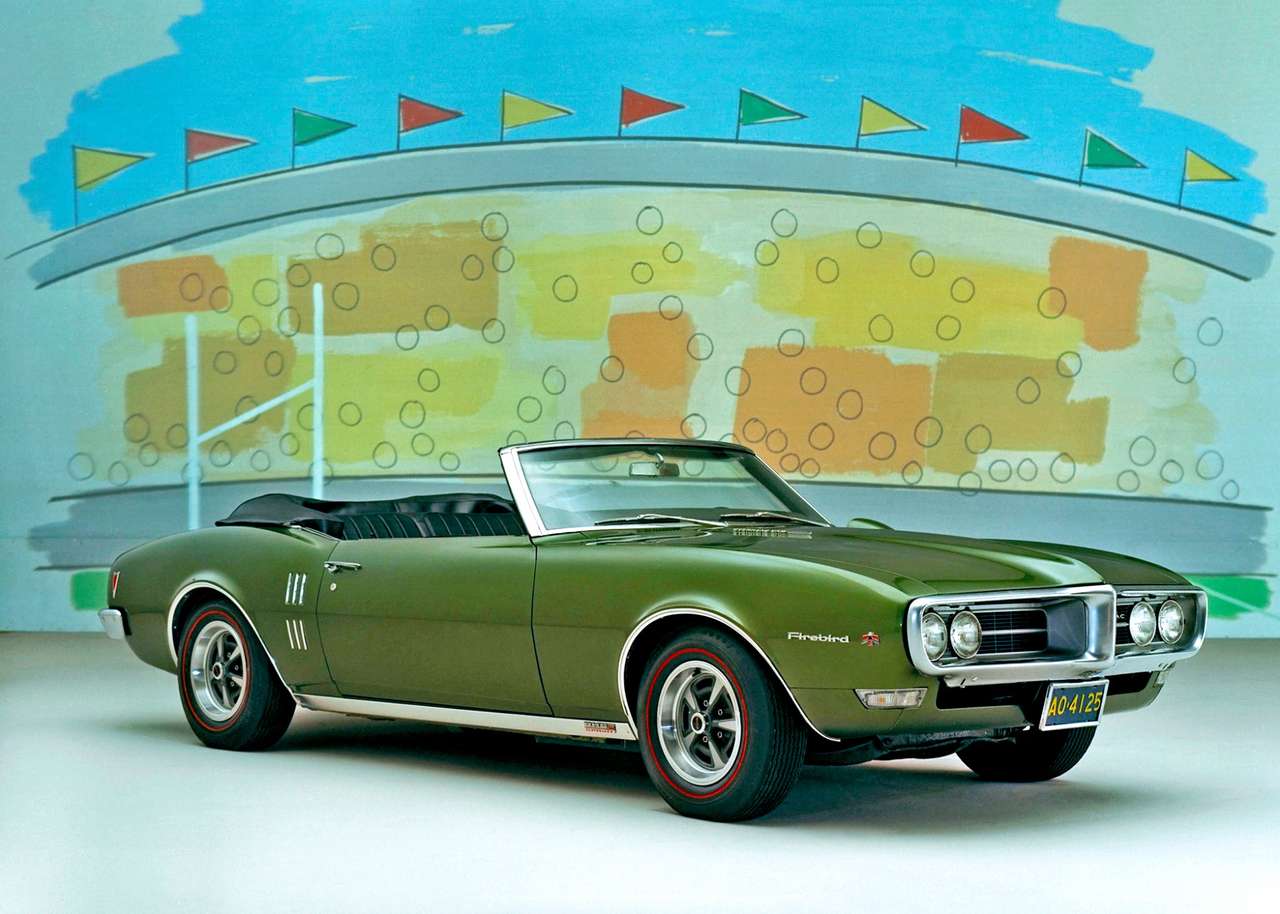 1968 Pontiac Firebird Sprint Cabrint puzzle online
