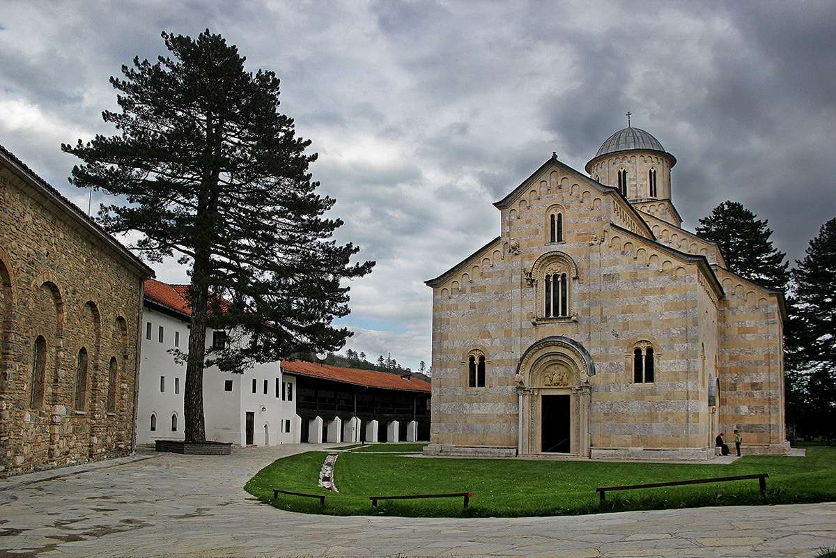 Klasztor Visoki Kosowo. puzzle online